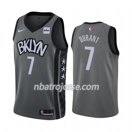 Män Brooklyn Nets Tröja Kevin Durant 7 2019-20 Nike Statement Edition Swingman